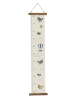 Bloomingville - Plane Measure Board - Sienos dekoras - Mėlyna