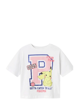 Name It - Nkfjixa Pokemon Ss Rlx Top Box Noos Sky - Marškinėliai trumpomis rankovėmis - Balta