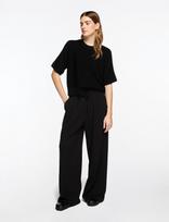 MSCH Copenhagen - Mschjalen Henrika Pants - Plačios kelnės - Juoda