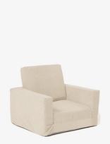 Kid's Concept - Armchair Foldable Off-White - Kėdės ir taburetės - Smėlio