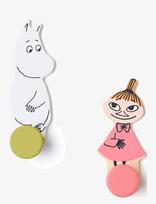 Kid's Concept - Hooks 2-Set Little My Moomin - Kabliukai ir pakabos - Marga / raštuota