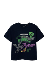 Name It - Nkmjahi Minecraft Nreg Ss Top Noos Bfu - Marškinėliai trumpomis rankovėmis - Juoda