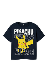 Name It - Nkmjamish Pokemon Nreg Ss Top Noos Sky - Marškinėliai trumpomis rankovėmis - Tamsiai mėlyna