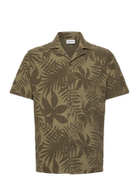 Lindbergh - Frotté Shirt Y/D S/S - Marškiniai trumpomis rankovėmis - Žalia