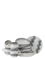 Bloomingville - Paula Breakfast Set - Stalo serviravimo rinkinys - Pilka