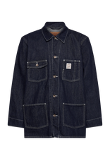 Levi's® - Berkley Chore Coat Mornin Clas - Džinsinis švarkas be pamušalo - Tamsiai mėlyna