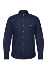 Levi's® - Ls Battery Hm Shirt Slim Mooki - Džinsiniai marškiniai - Tamsiai mėlyna
