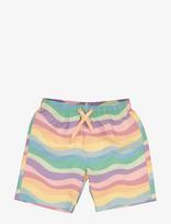 Geggamoja - Uv-Swim Shorts Blue Deep Sea 16 74/80 - Maudymosi šortai - Marga / raštuota