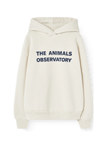 THE ANIMALS OBSERVATORY - Taurus Kid Hoodie White Mouth - Džemperis - Kreminė spalva