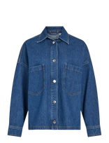 Vila - Vicreek L/S Denim Shirt - Džinsiniai marškiniai - Mėlyna