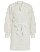 Vila - Visine L/S Short Dress - Trumpa suknelė - Balta