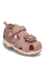 Color Kids - Baby Sandals W. Velcro Strap - Sandalai - Rožinė