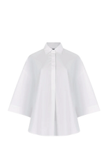 French Connection - Rhodes Poplin Ss Popover - Marškinėliai ilgomis rankovėmis - Balta