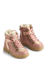 Wheat - Winterboot Toni Hiker Tex - Žieminiai batai su raišteliais - Rožinė