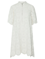 YAS - Yaspetira 2/4 Dress S. - Trumpa suknelė - Balta