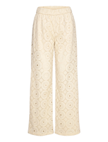 Noella - Shelly Pants - Plačios kelnės - Kreminė spalva