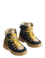 Wheat - Bootie Toni Sport Tex - Žieminiai batai su raišteliais - Tamsiai mėlyna