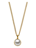 Dyrberg/Kern - Ette Sg White Pearl - Dailūs karoliai - Aukso