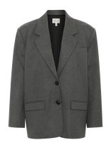 Gestuz - Gzpaula Oz Blazer Noos - Oversized švarkai - Pilka