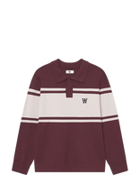 WOOD WOOD - Wwcurt Polo 25212 - Polo marškinėliai ilgomis rankovėmis - Ruda