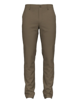 Calvin Klein - Slim Rfnd Cttn Strtch Trouser - Chino stiliaus kelnės - Chaki spalva