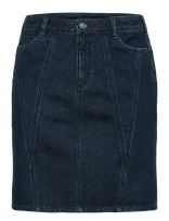 Kaffe Curve - Kcelisa Denim Skirt - Trumpas sijonas - Mėlyna
