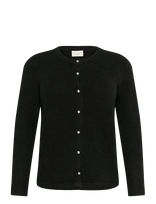 Kaffe Curve - Kcniela Cardigan - Megztinis - Juoda