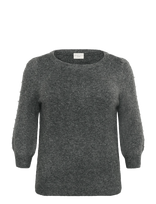 Kaffe Curve - Kcletty Pullover - Megztinis - Pilka