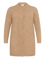 Kaffe Curve - Kcruby Cardigan - Megztinis - Smėlio