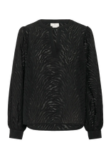 Kaffe - Kavivian Blouse - Marškinėliai ilgomis rankovėmis - Juoda