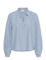 Kaffe - Kamilina Blouse - Marškinėliai ilgomis rankovėmis - Mėlyna