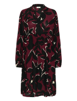 Kaffe - Kalisette Amber Dress - Iki kelių ir midi suknelės - Raudona