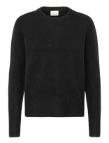 Kaffe - Kaniel Crew Neck Pullover - Megztinis - Juoda