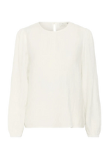 Kaffe - Kavivy Blouse - Marškinėliai ilgomis rankovėmis - Balta