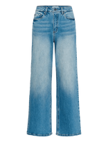 Kaffe - Kameadow Hw Reg Fit Jeans - Tiesaus kirpimo džinsai - Mėlyna