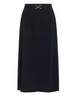 Kaffe - Kaillis Skirt - Iki kelių ir midi sijonai - Juoda