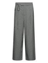 Kaffe - Kaellie Wide Pants - Plačios kelnės - Pilka