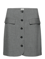 Kaffe - Kaellie Skirt - Trumpas sijonas - Pilka