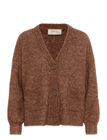 Cream - Crblues Oz Cardigan - Megztinis - Ruda