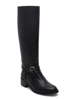 Polo Ralph Lauren - Harness Burnished Leather Riding Boot - Ilgaauliai batai - Juoda