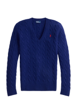 Polo Ralph Lauren - 2/15 80-20 W/Cs Rws-Lsl-Plo - Megztinis - Tamsiai mėlyna