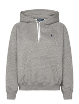 Polo Ralph Lauren - Shrunken Fit Fleece Hoodie - Džemperis - Pilka