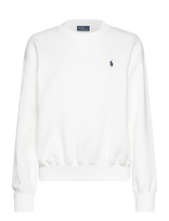 Polo Ralph Lauren - Fleece Crewneck - Megztinis - Balta