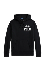 Polo Ralph Lauren - Slub Fleece Graphic Hoodie - Džemperis - Juoda
