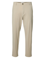 Selected - Slh172-Slim Tape Lorent Flex Pants Noos - Klasikinės kelnės - Smėlio