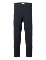 Selected - Slh172-Slim Tape Lorent Flex Pants Noos - Klasikinės kelnės - Tamsiai mėlyna