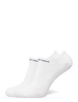 Panos Emporio - 2Pk Mona Coolmax Liner - Futbolo kojinės iki kulkšnių - Balta