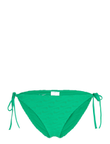 NIKE SWIM - Nike Terry String Bikini Bottom - Sportiniai bikiniai - Žalia