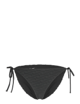 NIKE SWIM - Nike Terry String Bikini Bottom - Sportiniai bikiniai - Juoda