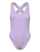 NIKE SWIM - Nike Elevated Essential Pucker Crossback One Piece - Sportinis maudymosi kostiumėlis - Violetinė